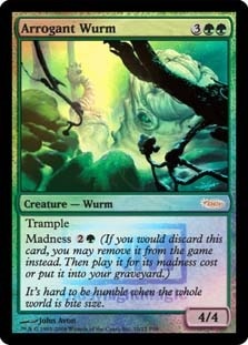 (Promo-FNM)Arrogant Wurm/尊大なワーム